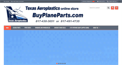 Desktop Screenshot of buyplaneparts.com