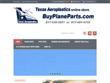 Tablet Screenshot of buyplaneparts.com